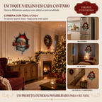 Papai Noel – Adesivo Natalino 3D