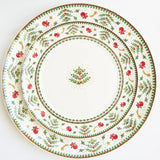 Conjunto de Porcelana  Natalino com 2 Peças
