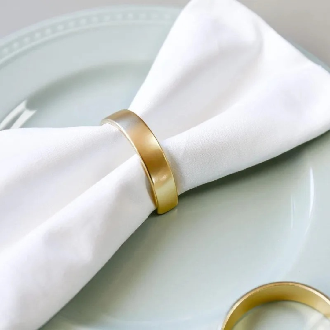 Anel para Guardanapo Dourado