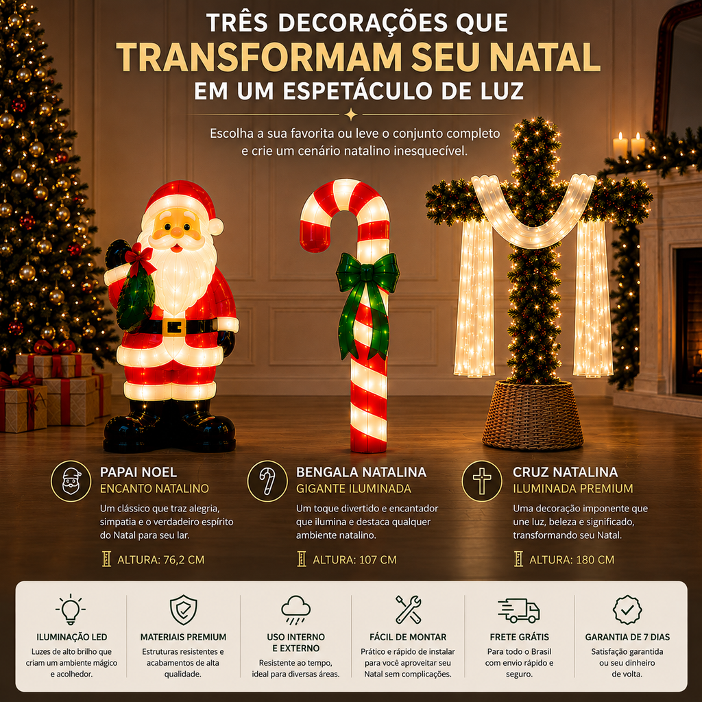 Coleção Natal Iluminado Vazzate