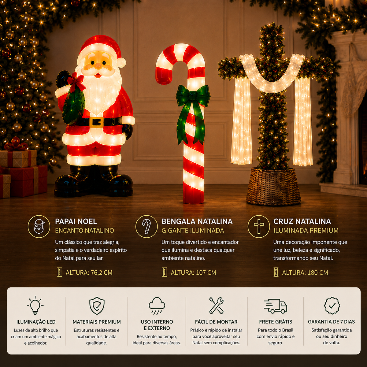 Coleção Natal Iluminado Vazzate