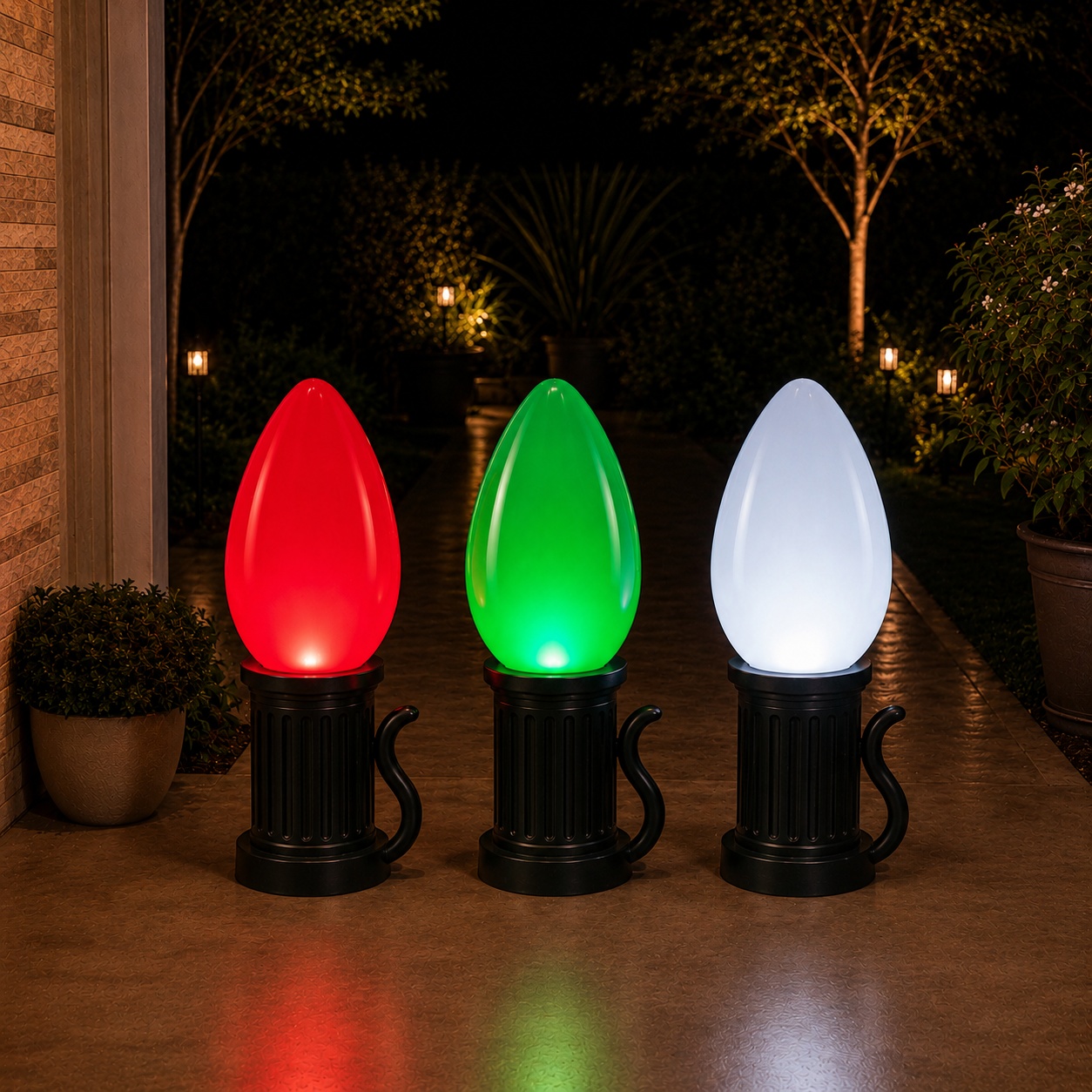 Luminária Decorativa Gigante de Natal