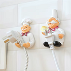 Estatuetas de Parede Chef com Ganchos