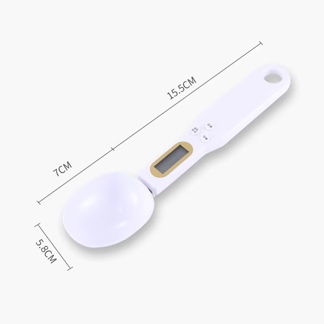 Mini Colher Balança Digital com Display LCD de Alta Precisão