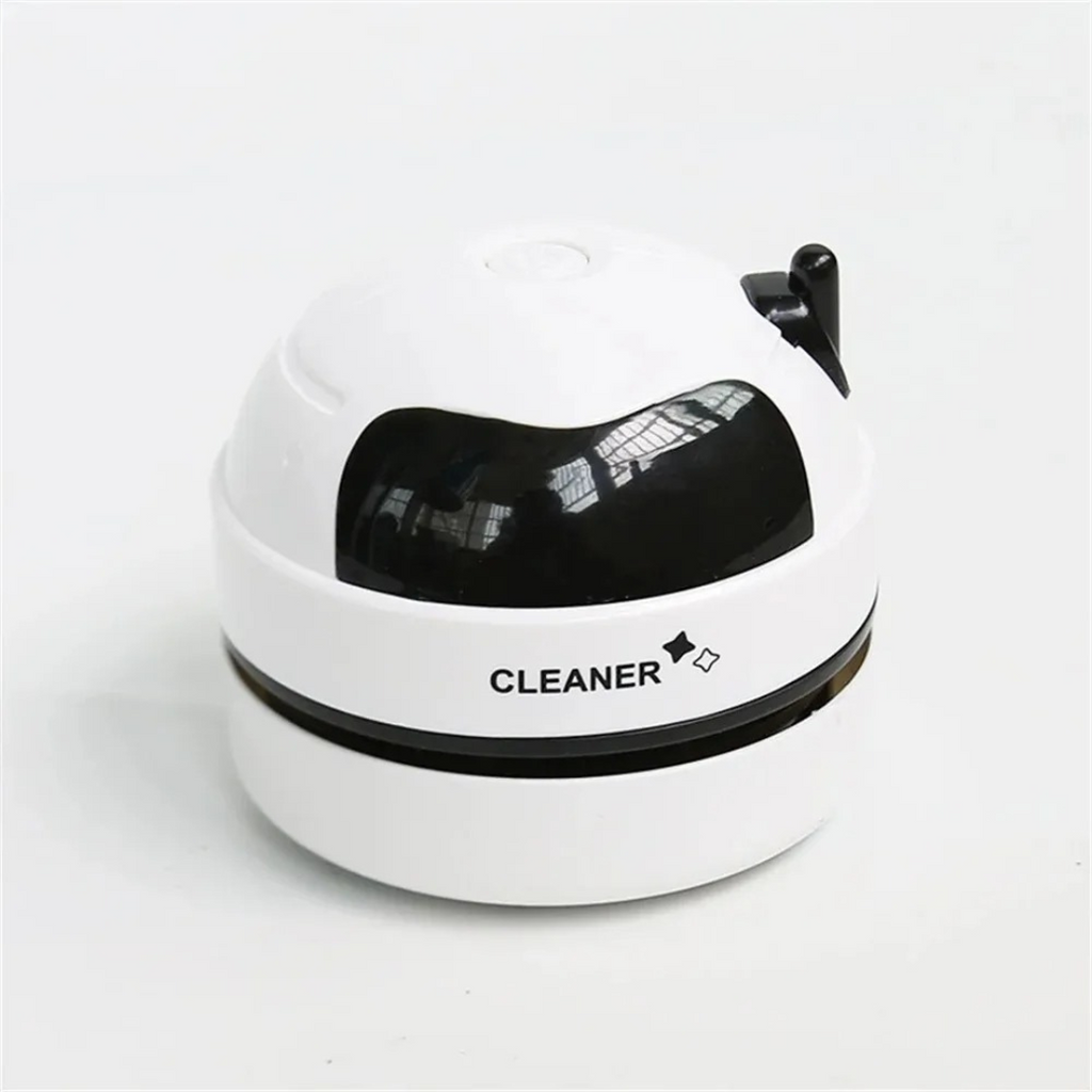 Mini Robô Aspirador de Pó Cleaner Recarregável USB