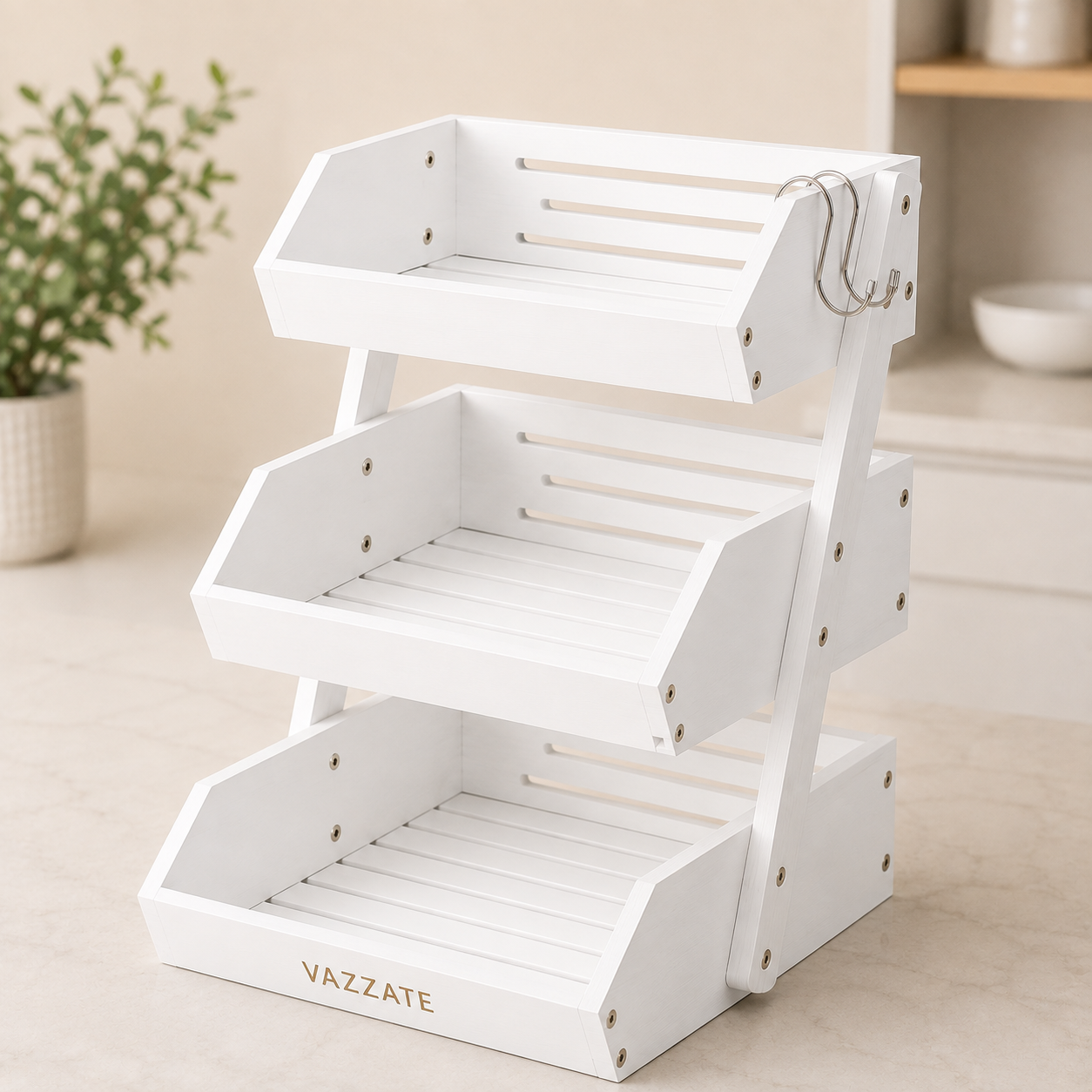 Organizador de Bambu Premium 3 Andares