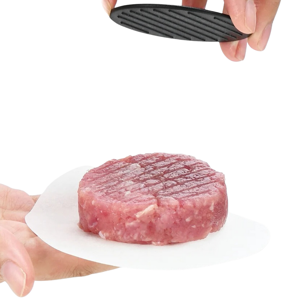Prensa de Carne para Hambúrguer Antiaderente com Alça Ergonômica