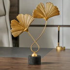PROMO OUTLET - Escultura decorativa de Metal Premuim - Abstrata Elegância Natural