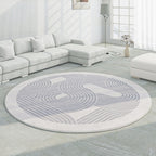 Tapete Decorativo Moderno Redondo - Coleção Japão