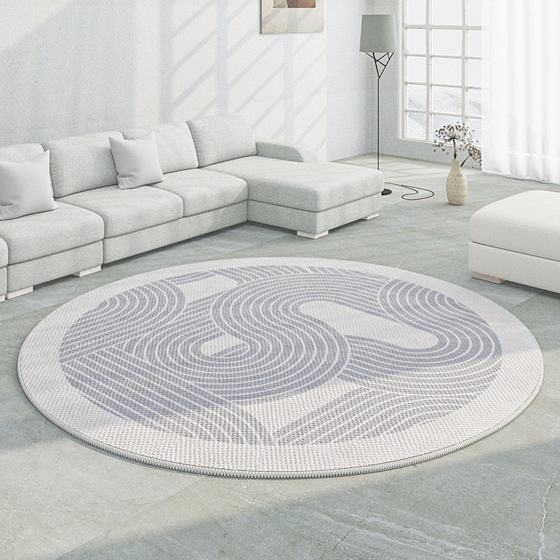 Tapete Decorativo Moderno Redondo - Coleção Japão