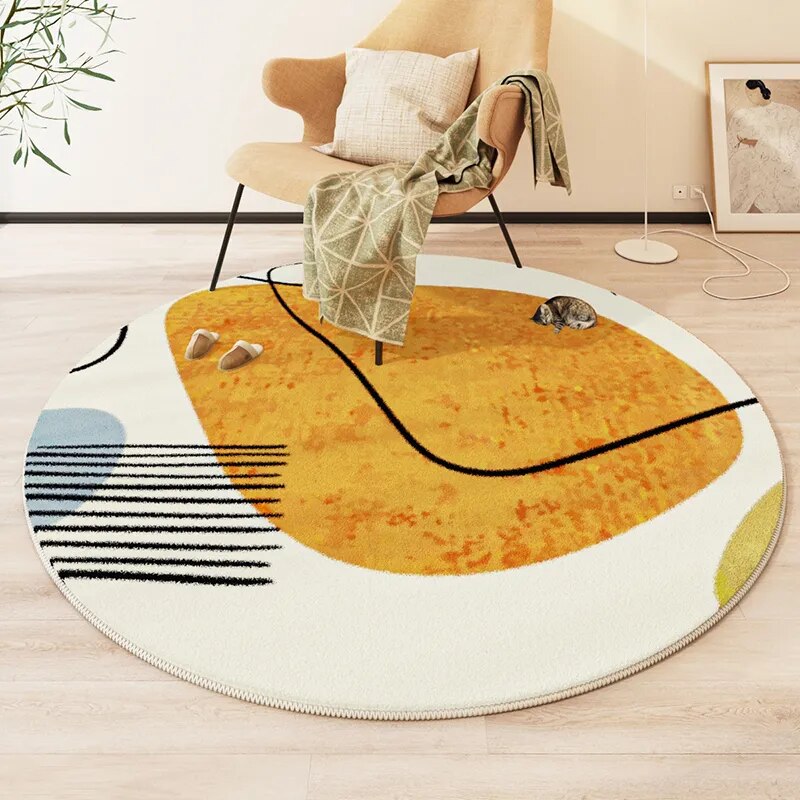Tapete Decorativo Redondo - AbstractArt!