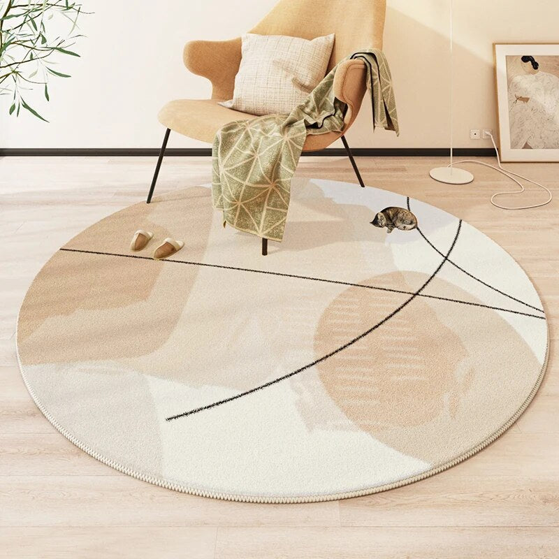 Tapete Decorativo Redondo - AbstractArt!