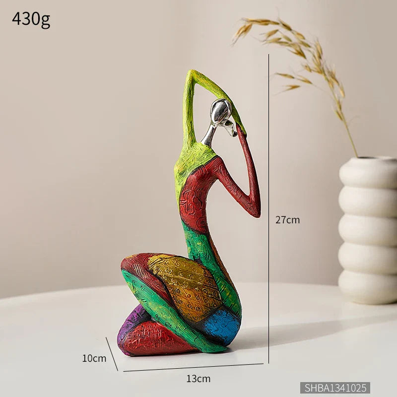 Escultura decorativa de Cerâmica Premuim - Coleção Essência Feminina