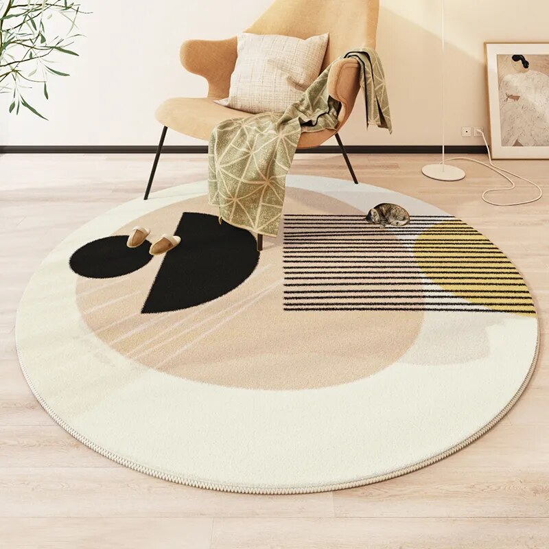 Tapete Decorativo Redondo - AbstractArt!