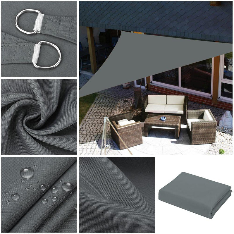Toldo quadrado Portátil Impermeável Flexível e Resistente Com Proteção UV