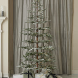 7.5' Sierra Pine Lightly Flocked Tree with 300 Warm White LED Lights