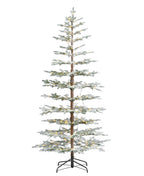 7.5' Sierra Pine Lightly Flocked Tree with 300 Warm White LED Lights