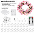 Luminária Flor de Cerejeira LED - Para Parede