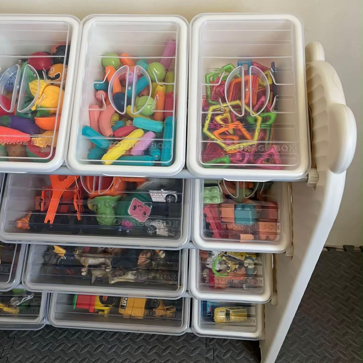 Prateleira Organizadora de Brinquedos - Infantil