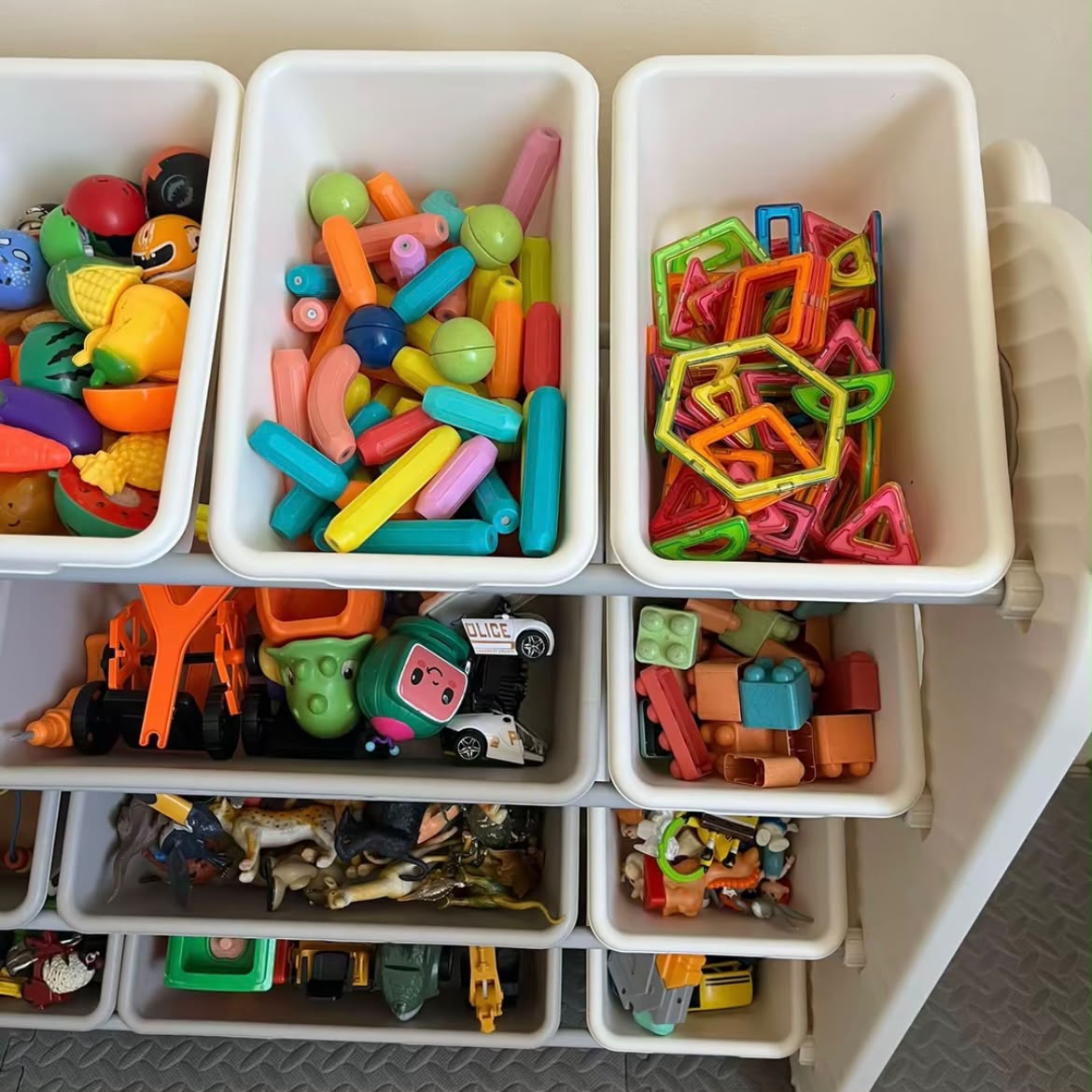 Prateleira Organizadora de Brinquedos - Infantil