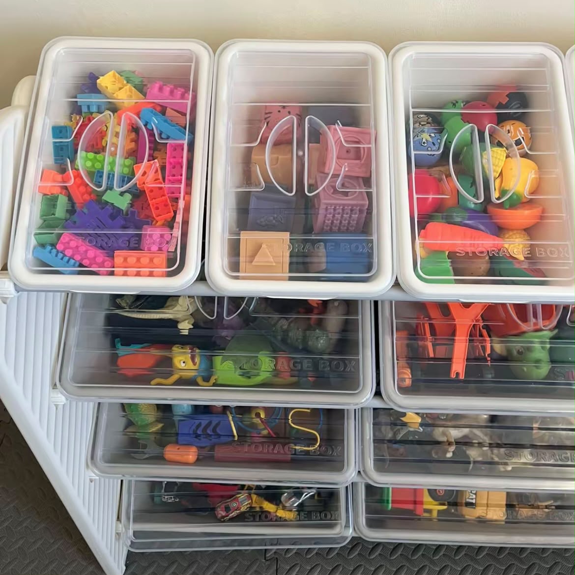 Prateleira Organizadora de Brinquedos - Infantil