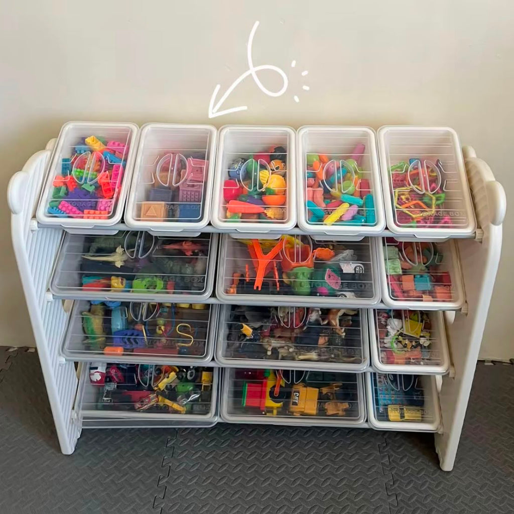 Prateleira Organizadora de Brinquedos - Infantil