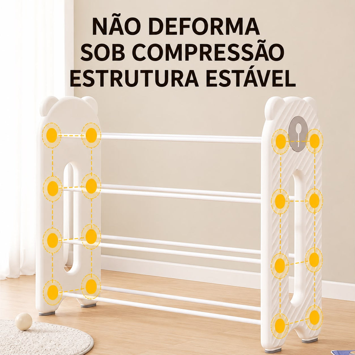 Prateleira Organizadora de Brinquedos - Infantil