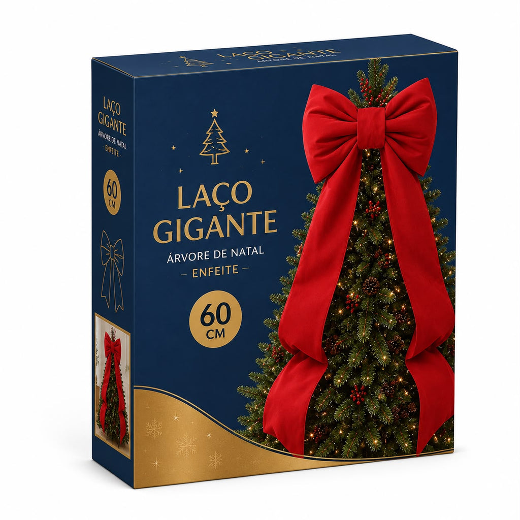 Lao Gigante 60cm Árvore de Natal