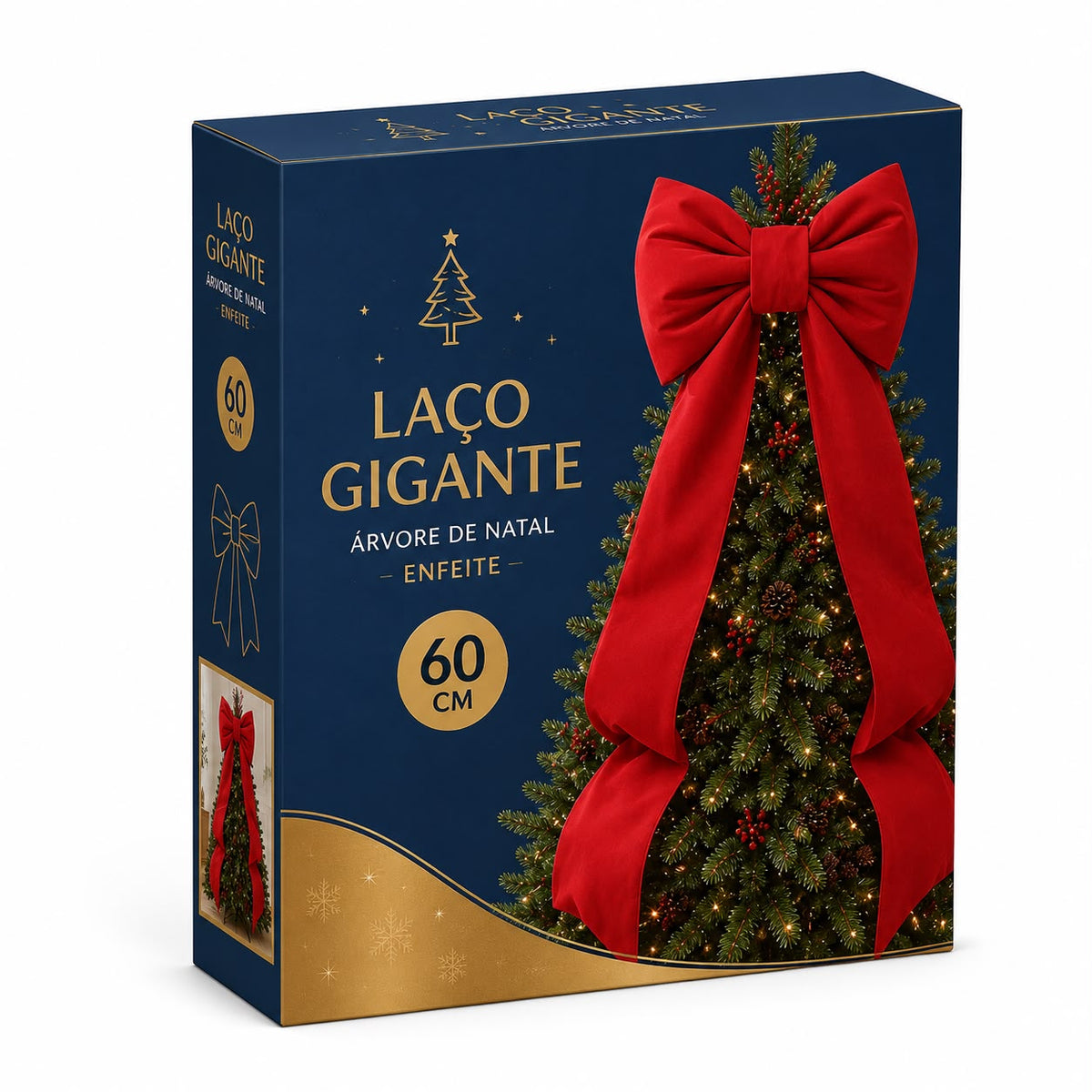 Lao Gigante 60cm Árvore de Natal