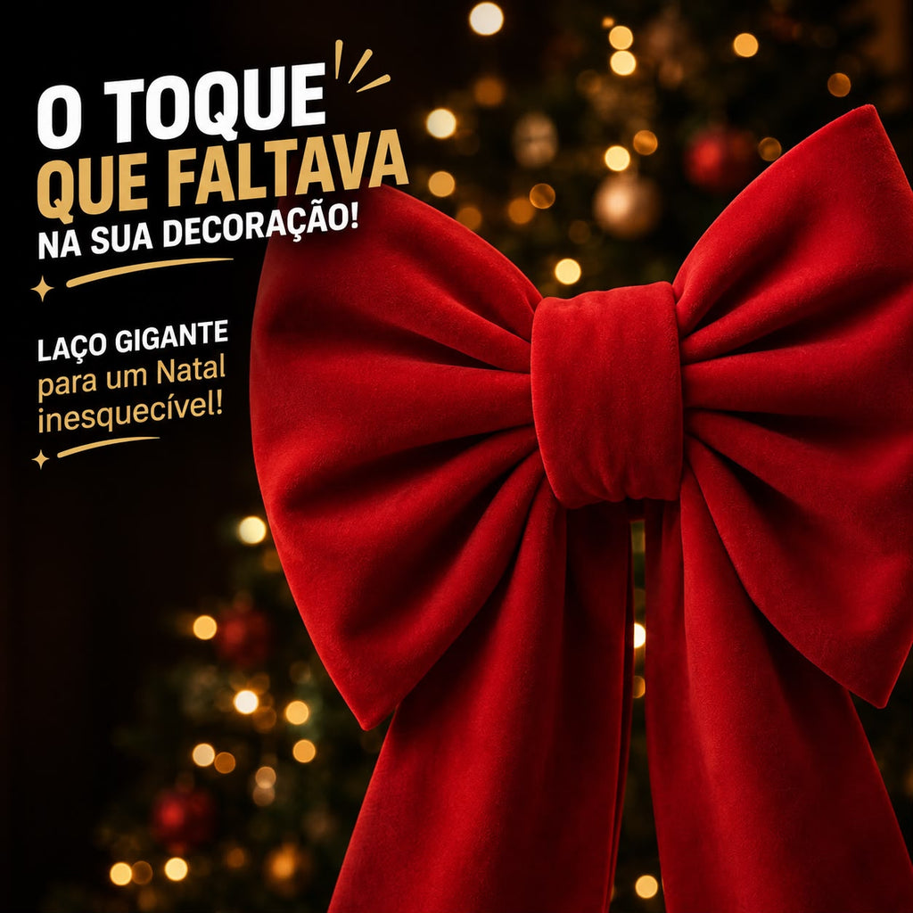 Lao Gigante 60cm Árvore de Natal
