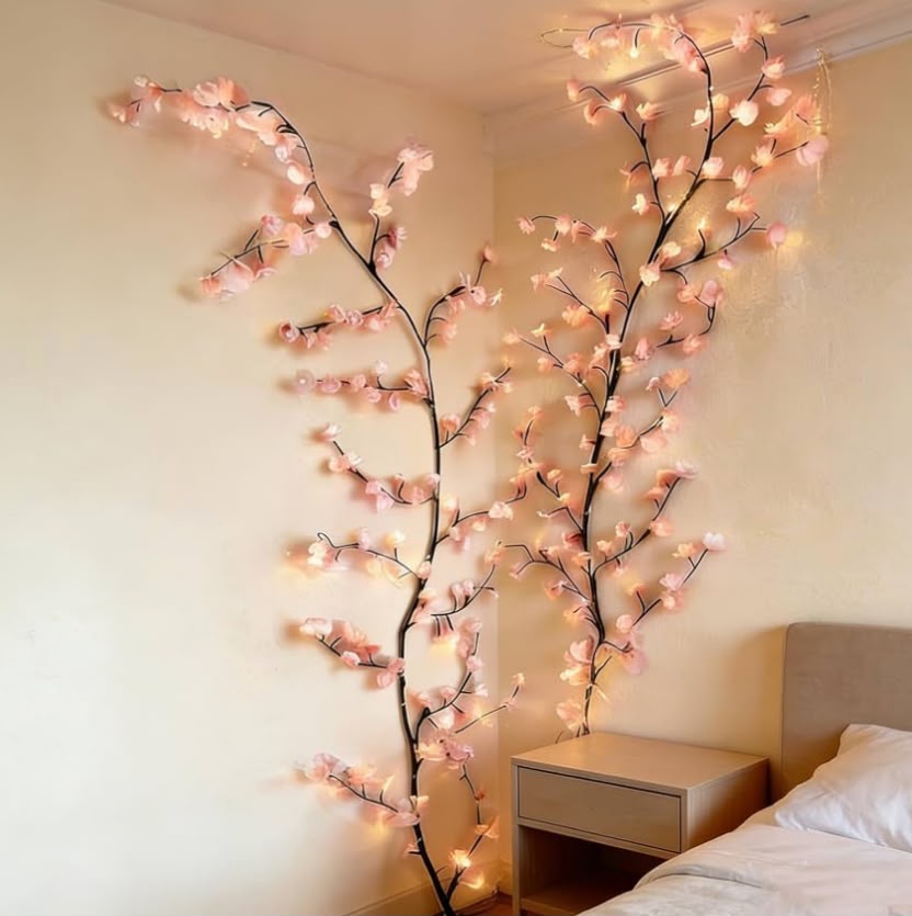 Luminária Flor de Cerejeira LED - Para Parede