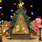 Globo Árvore de Natal Musical com Luz 30cm